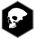 skull logo master vector
